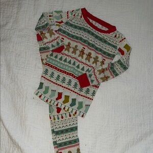 Little Sleepies Red and Green Pajama Sets for Cozy Holiday Nights